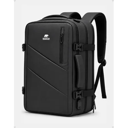 Mochila De Viagem Notebook 17 Masculina Feminina Impermeável Expansível Grande 45L Reforça