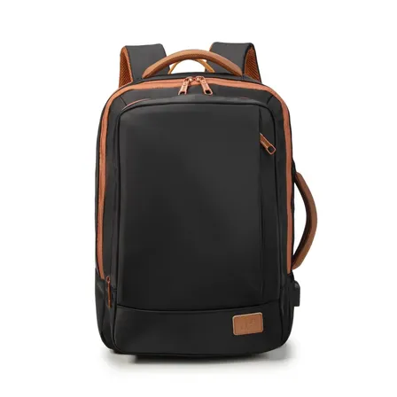 Mochila para Notebook Impermeável e Reforçada com Entrada USB – 25 a 40L, Masculina e Femi