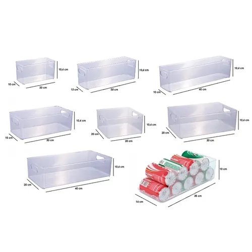 Organizador Multiuso. Organizador para Geladeira. Organizador de Acrílico. Organizador para Comida
